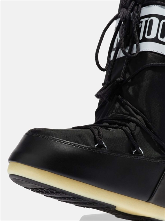 Moon Boot Icon Black Nylon Boots